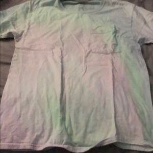 Faded tie-die shirt